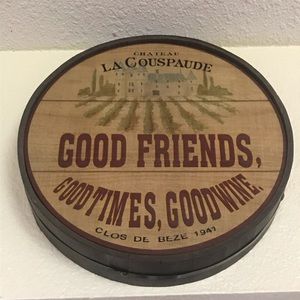 Wine themed wall art